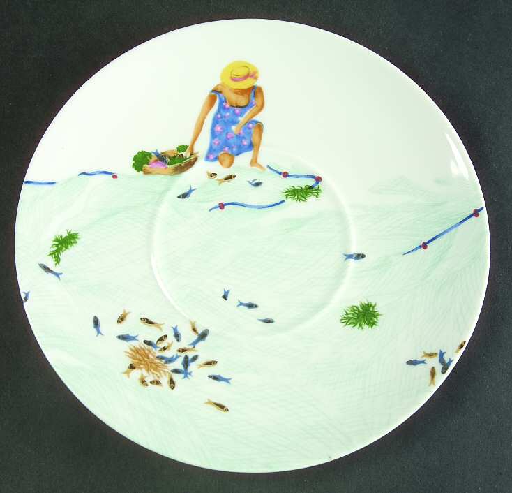 Mer Des Caraibes Saucer for Cream Soup Bowl