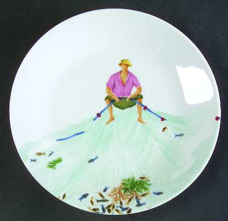 Mer Des Caraibes Canape Plate