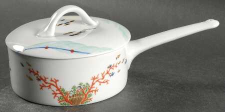 Mer De Corail Individual Casserole & Lid