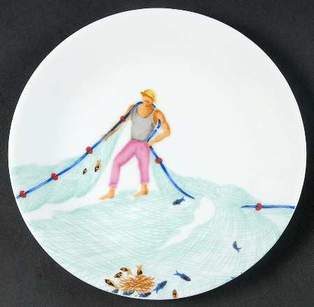 Mer Des Caraibes Canape Plate