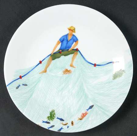 Mer Des Caraibes Canape Plate
