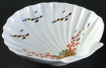Mer De Corail 6" Shell Shaped Dish