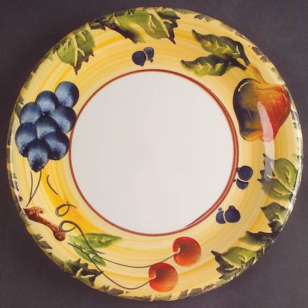 Fall Harvest Small Salad Plate