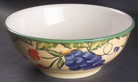 Fall Harvest 10" Round Vegetable Bowl