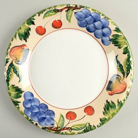 Fall Harvest Large Dinner Plate