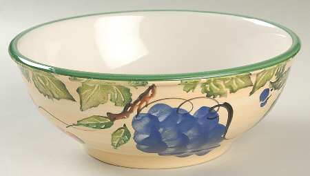 Fall Harvest 9" Round Vegetable Bowl