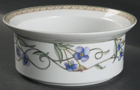 Umbrian Flowers 8" Round Vegetable Bowl