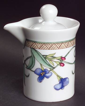 Umbrian Flowers Creamer & Lid
