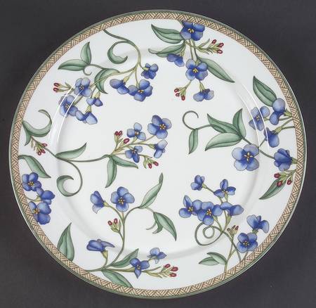 Umbrian Flowers 13" Chop Plate (Round Platter)