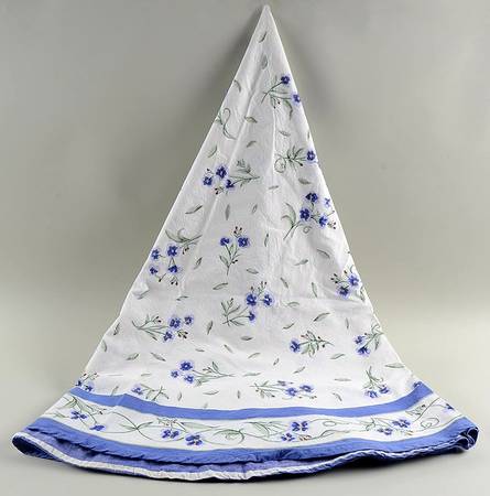 Umbrian Flowers 70" Round Tablecloth
