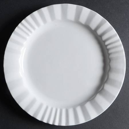 Vesi Pearl White Salad Plate