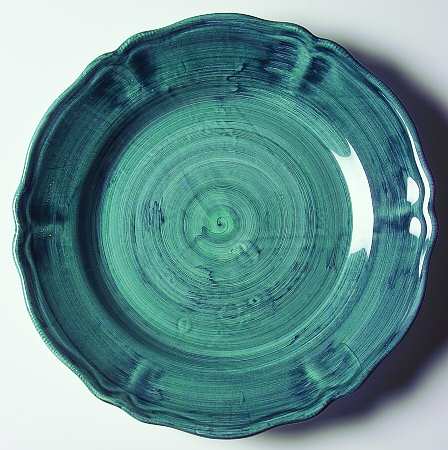 Kaleidoscope Teal Service Plate (Charger)