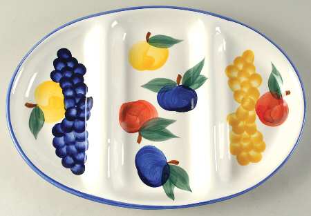 Tuscany Collection Oval Divided Server