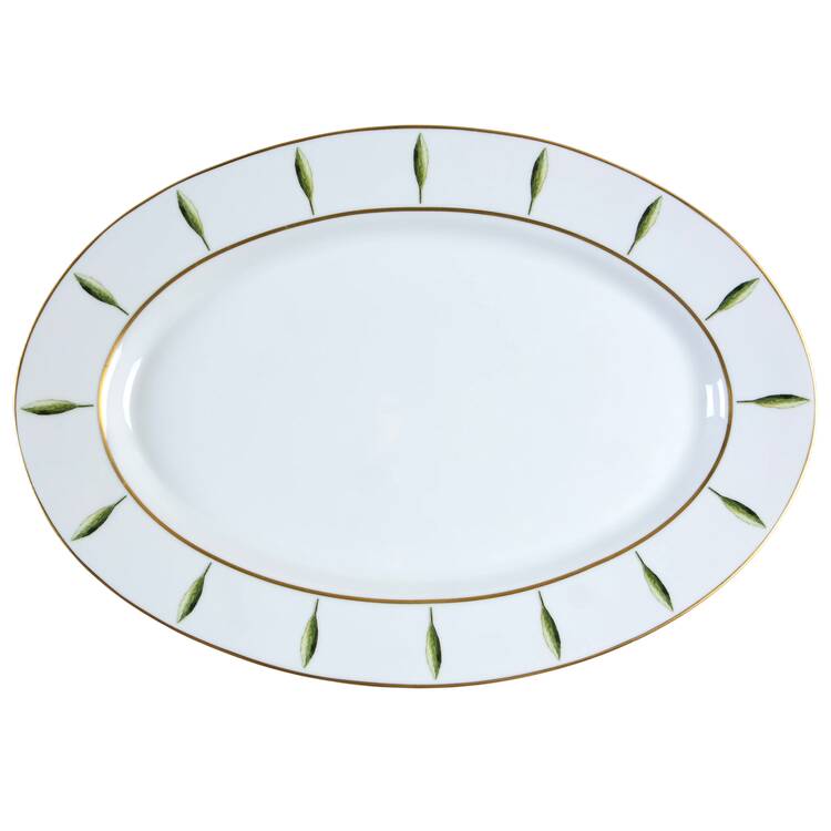 Toscane Et Jardins de Florence 16" Oval Serving Platter