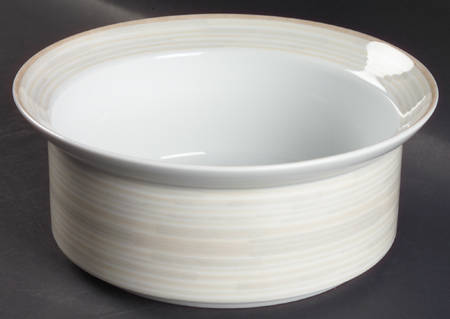 Centra Taupe 7" Round Vegetable Bowl