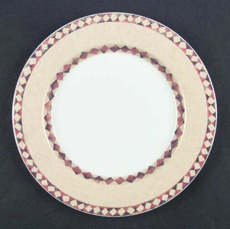 Parallel Diamond Salad Plate