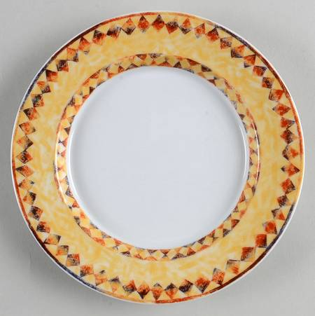 Parallel Diamond Bread & Butter Plate