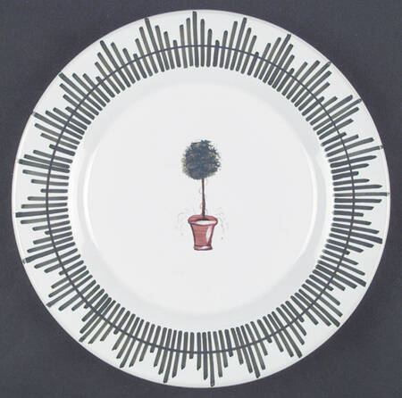 Giardino Salad Plate