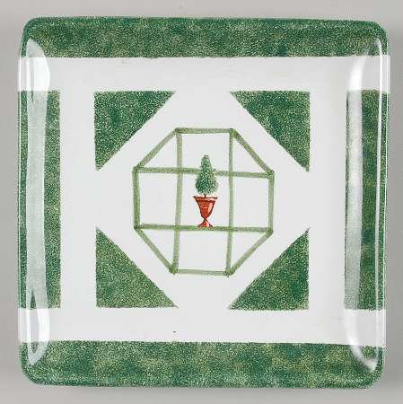 Giardino Square Salad Plate