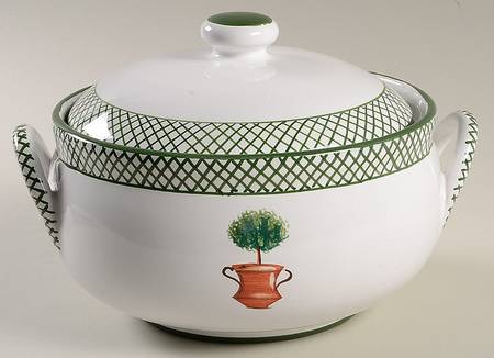 Giardino Round Covered Vegetable