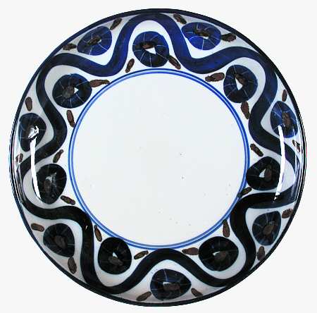 DAN54 Chip Bowl/Plate for Chip & Dip Set