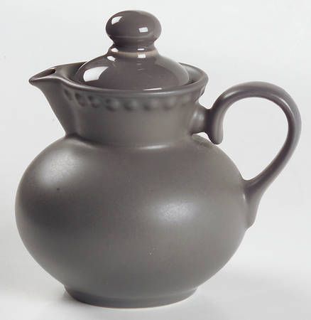 Rondure Charbongrey Creamer & Lid