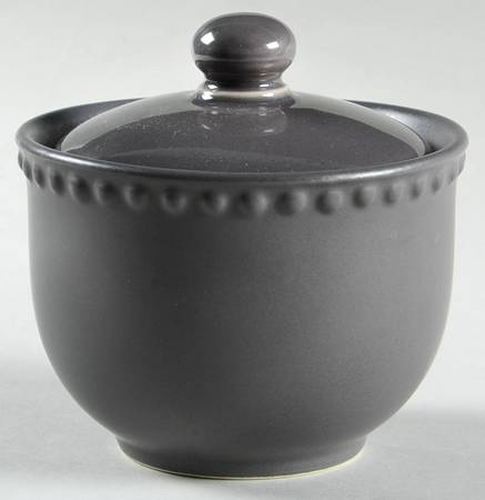 Rondure Charbongrey Sugar Bowl & Lid