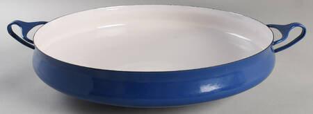 Kobenstyle Blue 13" Metal Buffet Server