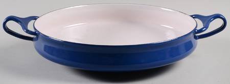 Kobenstyle Blue 10" Metal Buffet Server