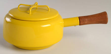 Kobenstyle Yellow (Sungold) Metal Fondue & Lid