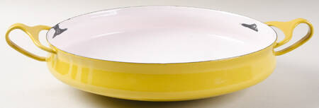 Kobenstyle Yellow (Sungold) 10" Metal Buffet Server