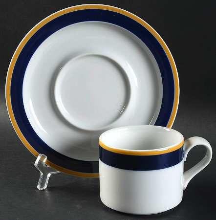 DAN56 Flat Cup & Saucer Set