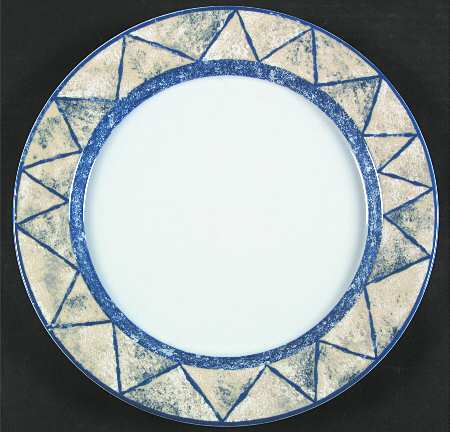 Travatine Blue Dinner Plate