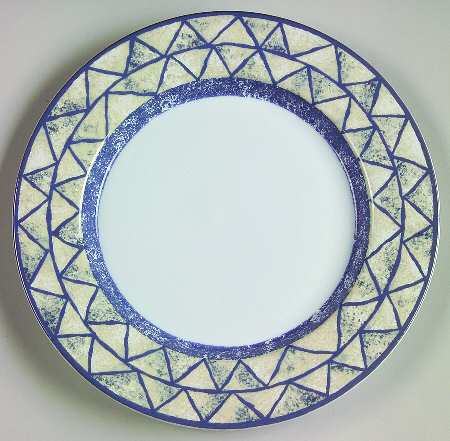 Travatine Blue Salad Plate
