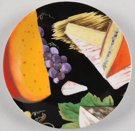 Cheese Canape Plate