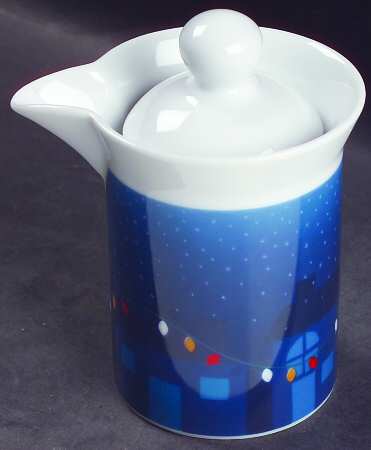 Village Lights Creamer & Lid