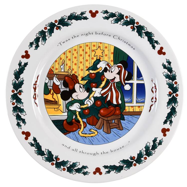 Twas The Night Before Christmas 12" Chop Plate (Round Platter)