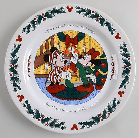 Twas The Night Before Christmas Dinner Plate