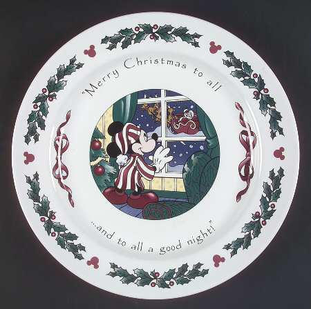 Twas The Night Before Christmas 12" Chop Plate (Round Platter)