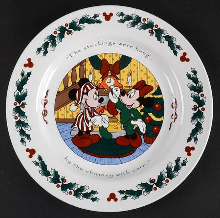 Twas The Night Before Christmas Luncheon Plate