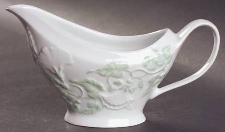 Promenade Green Gravy Boat