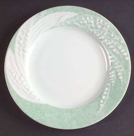 Promenade Green Dessert/Pie Plate