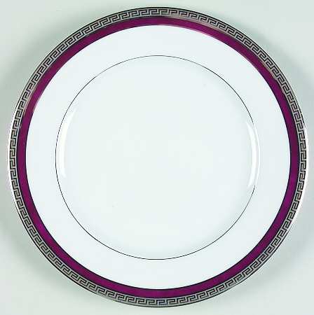 Athos Red Dessert/Pie Plate