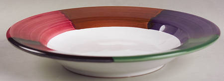 Panorama Large Rim Soup Bowl