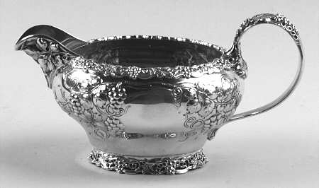 Grape (Sterling, 1895, Hollowware) Creamer