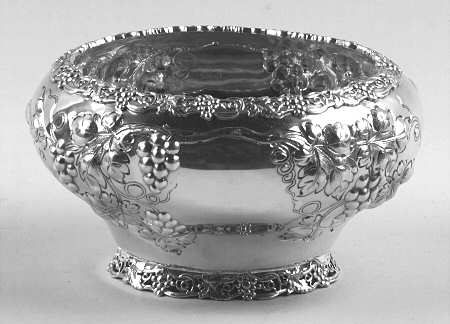 Grape (Sterling, 1895, Hollowware) Waste Bowl