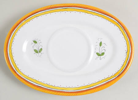Raffaellesco (Scalloped) Underplate for Gravy Boat
