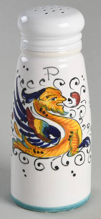 Raffaellesco (Scalloped) Pepper Shaker