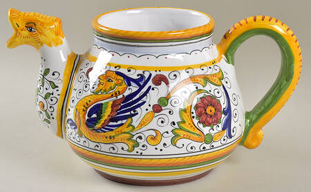 Raffaellesco (Scalloped) Teapot No Lid
