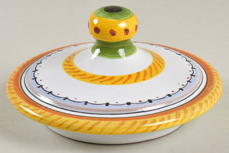 Raffaellesco (Scalloped) Lid for Teapot